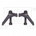 Кованый шарнирный прижим PR 16