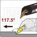 Расточная державка SVQB..CL
