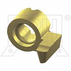 Головка для торцевой канавки радиусная Hol PG73 R
