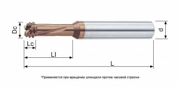 Резьбофреза T740TX