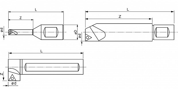 Державка расточная BJ (CBH2084)