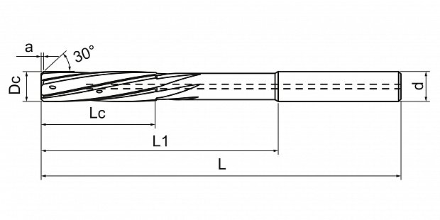 Развертка монолитная R212TX