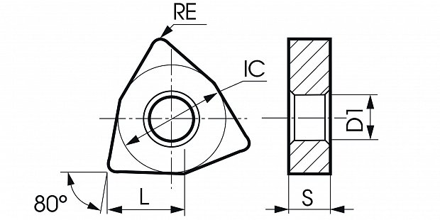 Для токарных операций Sumitomo (Япония) WN