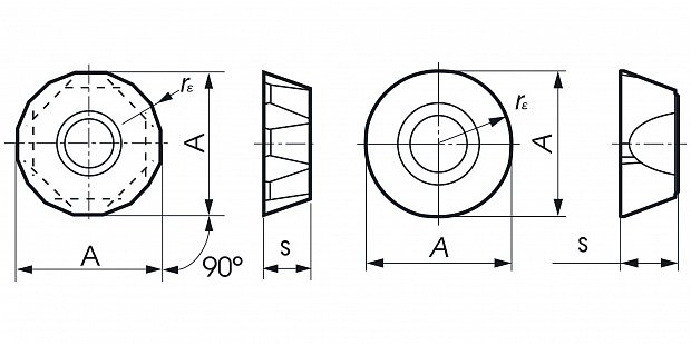 Для фрезерных операций Sumitomo (Япония) QP