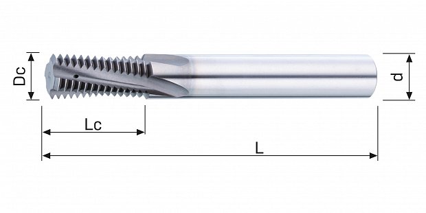 Резьбофреза T752020FX