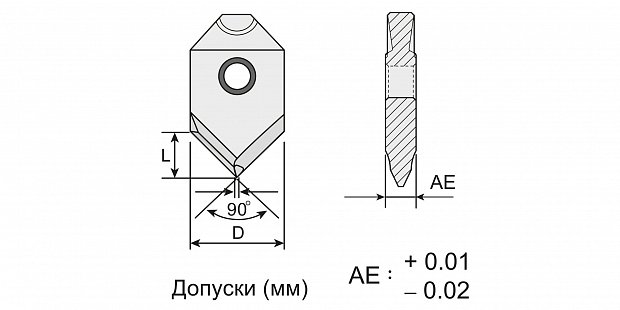 Для операций сверления Y.T. (Тайвань) 23