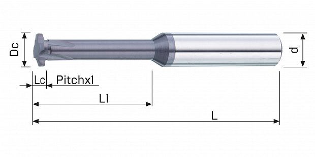 Резьбофреза T742FX