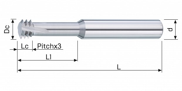 Резьбофреза T730020
