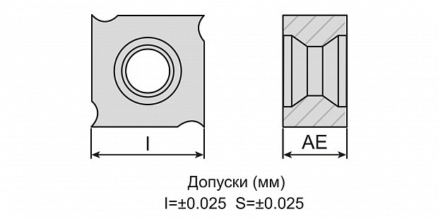 Для фрезерных операций Y.T. (Тайвань) SNGX