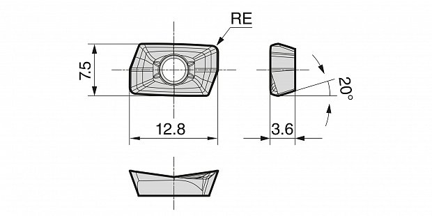 Для фрезерных операций Sumitomo (Япония) AO