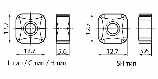 Для фрезерных операций Sumitomo (Япония) SNMT