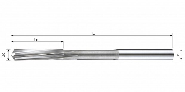 Развертка монолитная R308